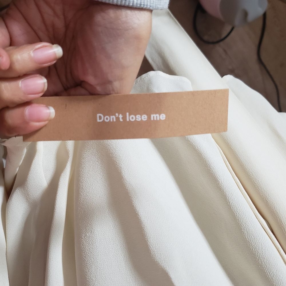 Reformation Freya Top Cream Size Large - Picture 8 of 16